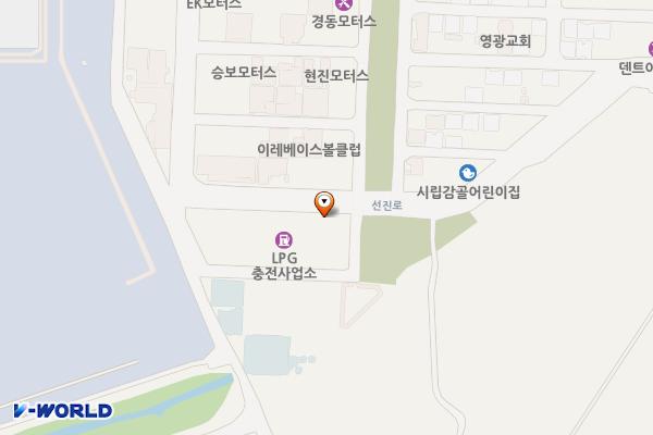 SK안산충전소 위치 지도 — 경기도 안산시 상록구 선진안길 83