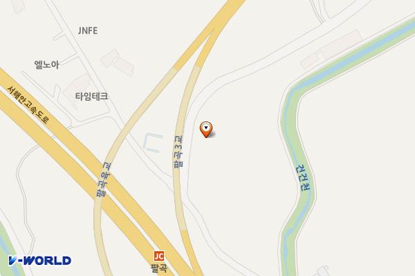 남산뜰 화장실 위치 지도 — 경기도 안산시 상록구 삼천리로 10