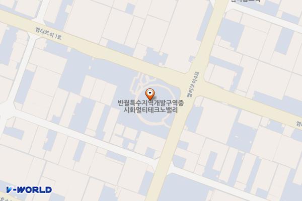 늘봄공원 화장실 위치 지도 — 경기도 안산시 단원구 목내동 521-3