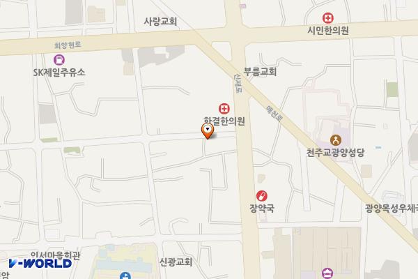 인동리 348 위치 지도 — 전남광주통합특별시 광양시 광양읍 인동리 348