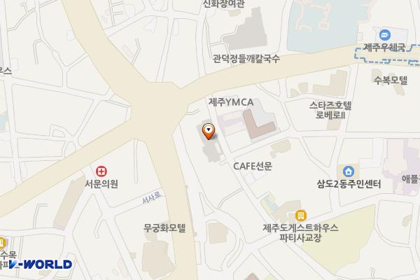 성내 위치 지도 — 제주특별자치도 제주시 삼도이동 839