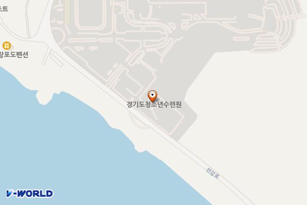 경기도청소년수련원 본관 1층 화장실 위치 지도 — 경기도 안산시 단원구 선감로 255