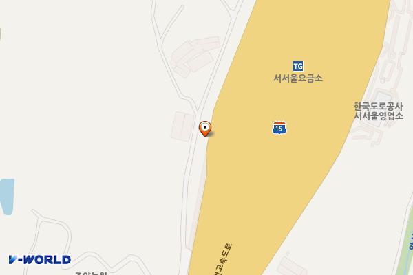 서서울영업소 고객화장실 위치 지도 — 경기도 안산시 상록구 장하로 141-2