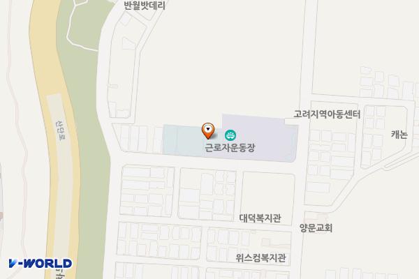 띠골스포츠센터 화장실 위치 지도 — 경기도 안산시 단원구 부부로6길 17