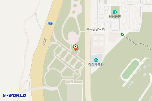 성호공원(2구역) 관리사 화장실 위치 지도 — 경기도 안산시 상록구 성호로 189
