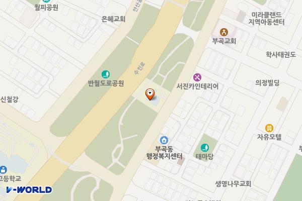 성호공원(1구역) 관리사무소 화장실 위치 지도 — 경기도 안산시 상록구 성호로 333