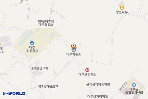 대부파출소 화장실 위치 지도 — 경기도 안산시 단원구 대부중앙로 67