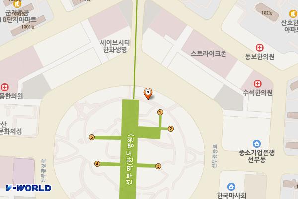 선부역 위치 지도 — 경기도 안산시 단원구 선부광장로 34