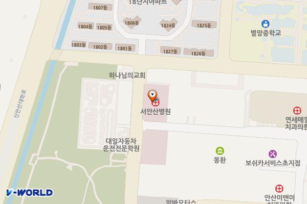 원포공원 대체체육시설 화장실 위치 지도 — 경기도 안산시 단원구 원포공원로 54