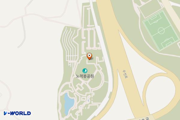 노적봉공원 화장실 위치 지도 — 경기도 안산시 상록구 성포동 692