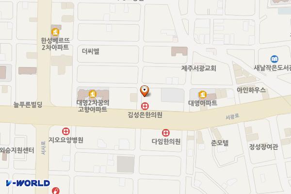 삼도일동 553-12 위치 지도 — 제주특별자치도 제주시 삼도일동 553-12