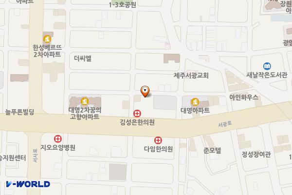삼도일동 553-11 위치 지도 — 제주특별자치도 제주시 삼도일동 553-11