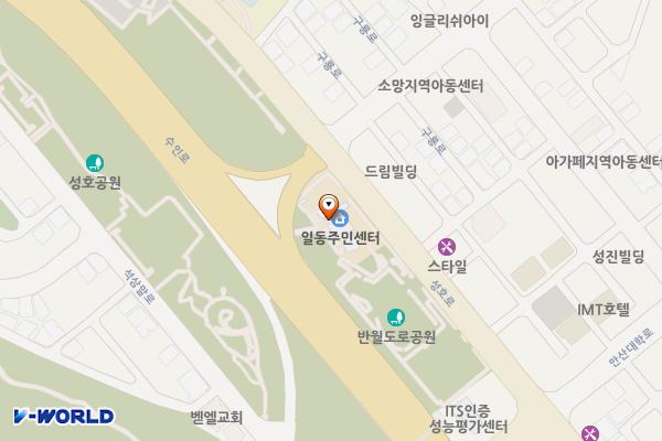 일동 행정복지센터 화장실 위치 지도 — 경기도 안산시 상록구 성호로 53