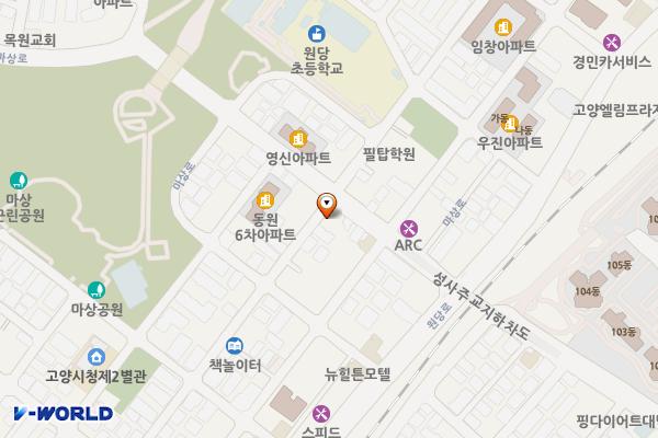 배다리사랑나눔터 위치 지도 — 경기도 고양시 덕양구 마상로 110,