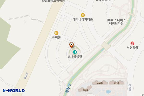 향동어린이2(꿀내음) 화장실 위치 지도 — 경기도 고양시 덕양구 꽃내음1길 161-1,