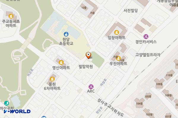 주교7호(주교7호 어린이공원) 위치 지도 — 경기도 고양시 덕양구 마상로107번길 18,