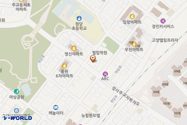커뮤니티센터2 위치 지도 — 경기도 고양시 덕양구 마상로 109,