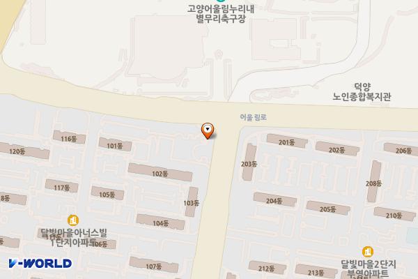 화정10호(달빛 어린이공원) 위치 지도 — 경기도 고양시 덕양구 어울림로 32,
