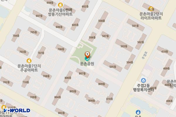 문촌어린이공원 위치 지도 — 경기도 고양시 일산서구 주엽로 173-4,
