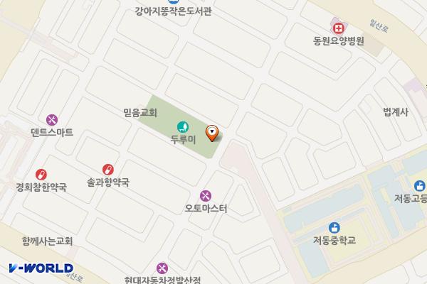 두루미공원 화장실 위치 지도 — 경기도 고양시 일산동구 일산로 441번길 52-4,