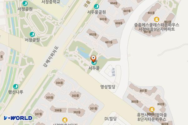 서두물공원 위치 지도 — 경기도 고양시 덕양구 중앙로 400-2,