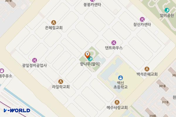 향나무공원 화장실 위치 지도 — 경기도 고양시 일산동구 호수로 430번길 29-10,