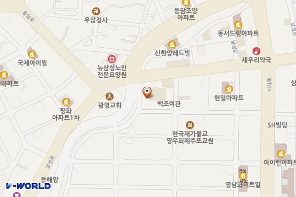 전농로1길 56, 용담1동 2578 위치 지도 — 제주특별자치도 제주시 전농로1길 56