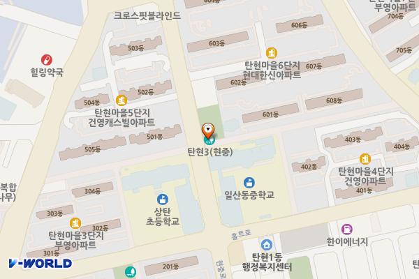 현중어린이공원 위치 지도 — 경기도 고양시 일산서구 현중로 56,
