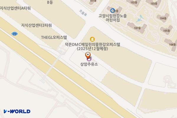 상암주유소 위치 지도 — 경기도 고양시 덕양구 자유로 38 (덕은동),