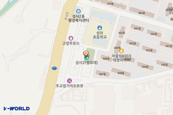 성사3호(성라 어린이공원) 위치 지도 — 경기도 고양시 덕양구 호국로716번길 13-14,