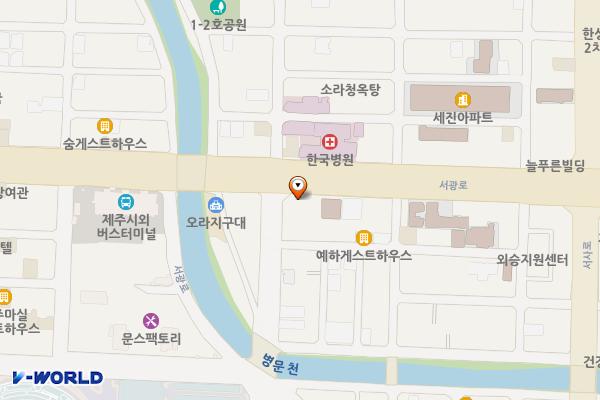 삼도일동 561-1, 11, 22, 23 위치 지도 — 제주특별자치도 제주시 삼도일동 561-1