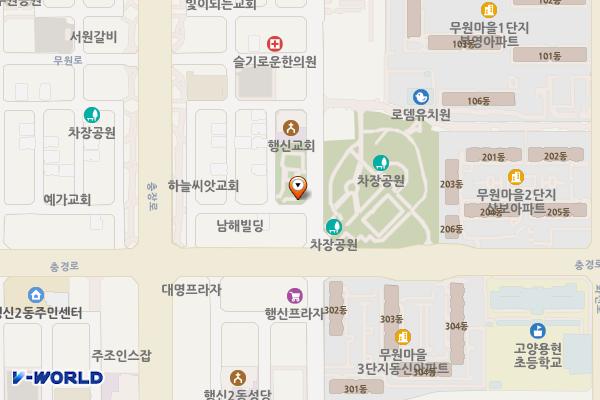 행신4호(용마루 어린이공원) 위치 지도 — 경기도 고양시 덕양구 용현로 37,
