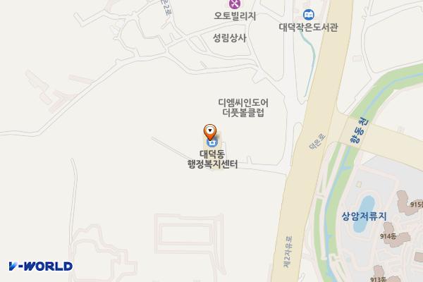 대덕동 행정복지센터 위치 지도 — 경기도 고양시 덕양구 덕은로 60-22, 대덕동 행정복지센터