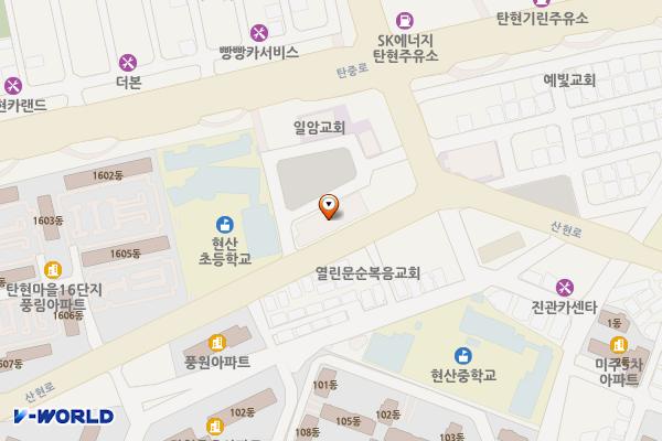 고양시 문화의집 위치 지도 — 경기도 고양시 일산서구 산현로 99, 고양문화의집