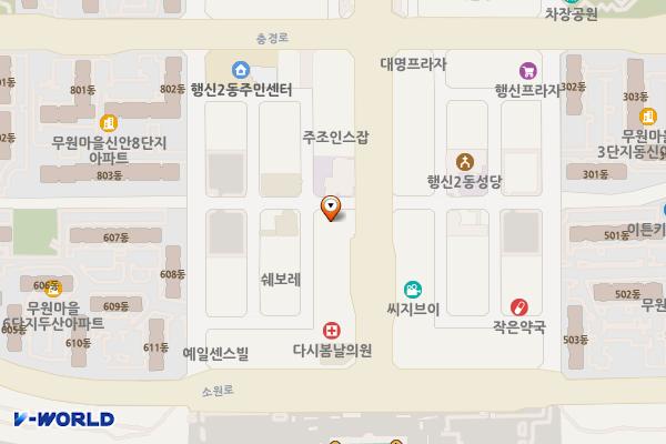 남정시티프라자 6차 위치 지도 — 경기도 고양시 덕양구 무원로6번길 36,