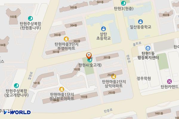 숯고개어린이공원 위치 지도 — 경기도 고양시 일산서구 홀트로 16-2,