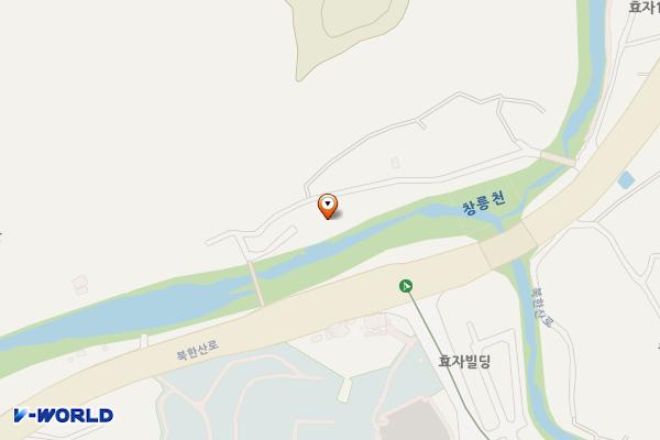 효자동체육시설 위치 지도 — 경기도 고양시 덕양구 북한산로 339-1,