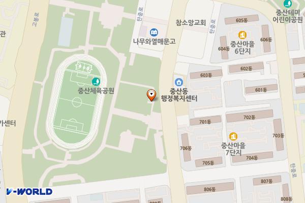 중산공원 화장실-2 위치 지도 — 경기도 고양시 일산동구 중산로 217,