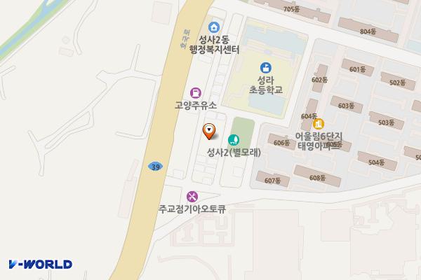 고양시원당종합사회복지관 위치 지도 — 경기도 고양시 덕양구 호국로716번길 13-11, 고양시원당종합사회복지관