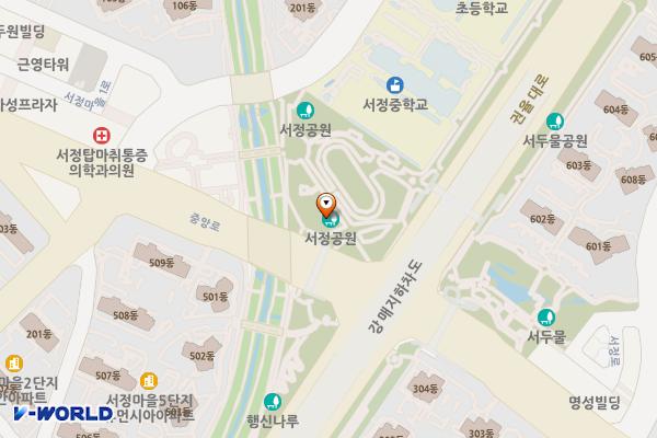 서정공원(인라인스케이트장 옆) 위치 지도 — 경기도 고양시 덕양구 중앙로 418-2,