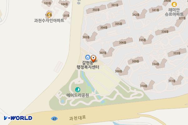 원문동문화교육센터 위치 지도 — 경기도 과천시 중앙로 28-1