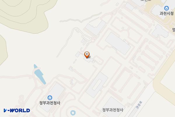 정부과천종합청사 고객안내센터 위치 지도 — 경기도 과천시 관문로 47