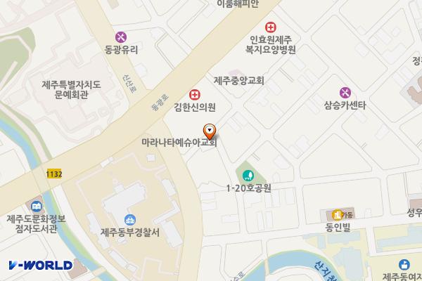 이도이동 319, 319-23, 319-28, 319-29 위치 지도 — 제주특별자치도 제주시 이도이동 319