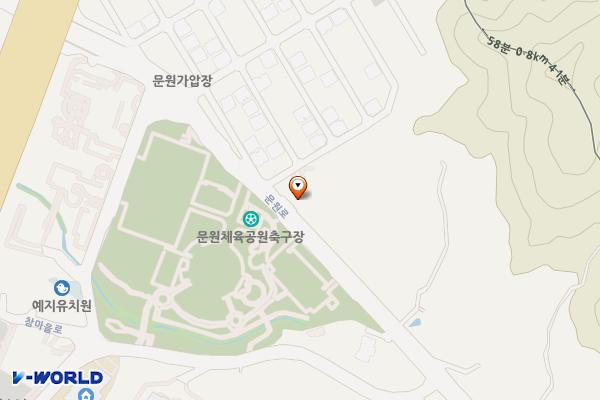 과천시노인복지관 위치 지도 — 경기도 과천시 문원로 57