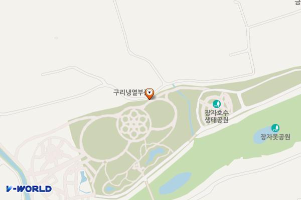 장자호수생태공원 위치 지도 — 경기도 구리시 장자공원길 13