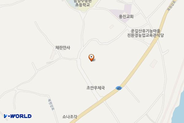 조안면 파크골프장 화장실 위치 지도 — 경기도 남양주시 송촌리 288
