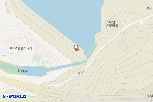오남호수공원[오남-2] 위치 지도 — 경기도 남양주시 오남읍 오남리 산58
