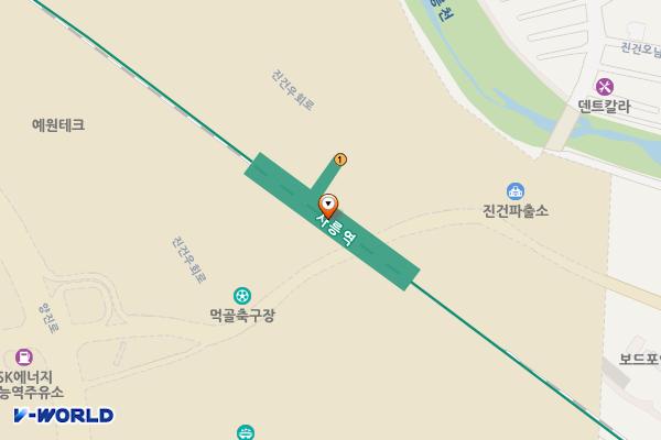 사릉역 위치 지도 — 경기도 남양주시 진건읍 진건우회도로 72-8