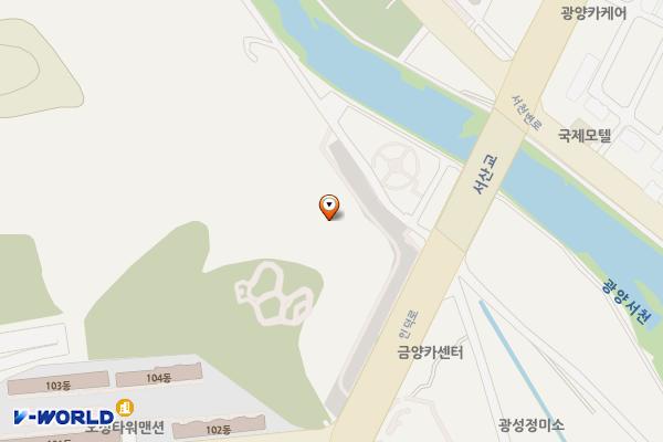 덕례리 산6 위치 지도 — 전남광주통합특별시 광양시 광양읍 덕례리 산6