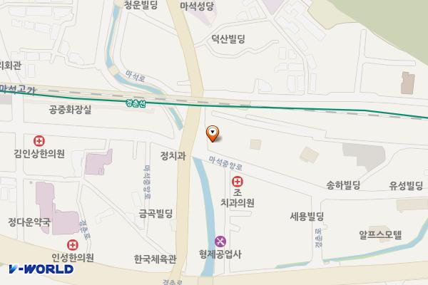 구 마석지구대[마석-3] 위치 지도 — 경기도 남양주시 화도읍 마석중앙로 63 (마석우리, 마석지구대)